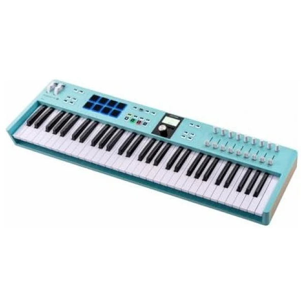 Arturia Keylab 61 Essential MK3 Turkuaz Midi Klavye - Görsel 3