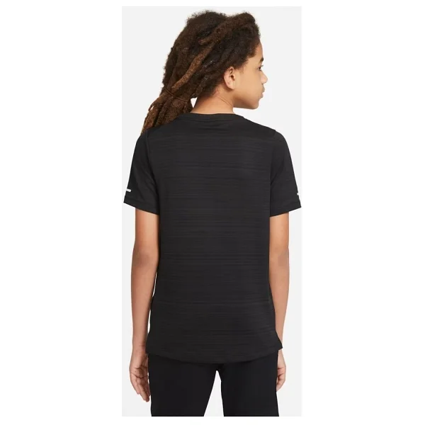 Nike Dri-Fit Miler DD3055 Kısa Kollu Bisiklet Yaka Çocuk Spor Tişört - Görsel 2