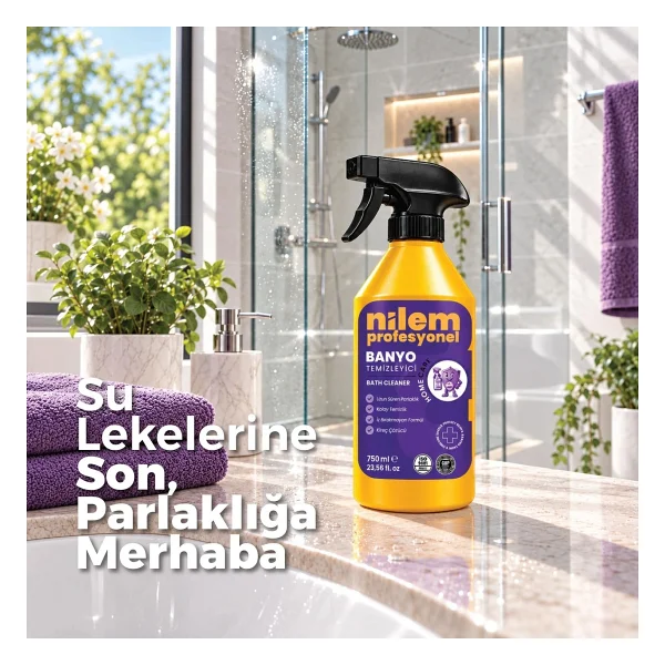 Nilem Profesyonel Banyo Temizleyici 750 ml - Görsel 3