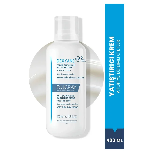 Ducray Dexyane Creme Emolliente 400 ml Kaşıntıya Karşı Krem - Görsel 9