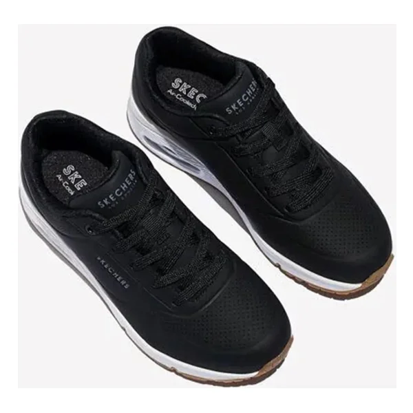 Skechers Uno Stand On Air 73690 BLK Siyah Kadın Spor Ayakkabı - Görsel 7