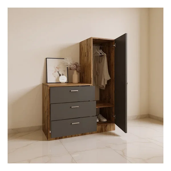 Robin Home Lyana Aynalı Şifonyer - Görsel 7
