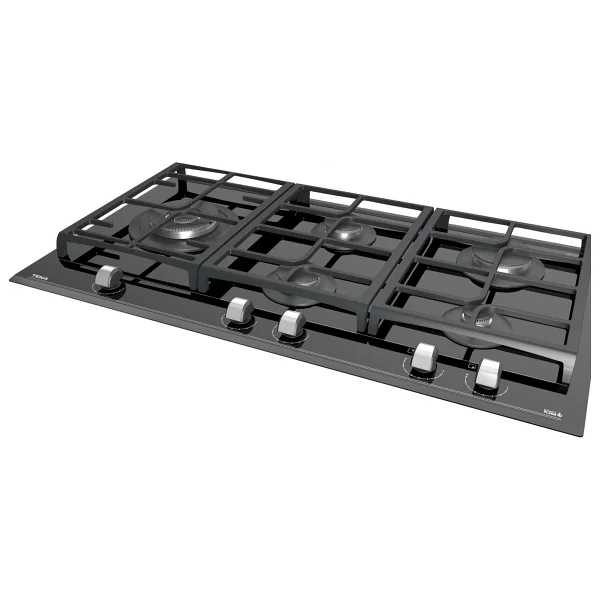 Teka GZC 95320 XBC Wok Gözlü Siyah Cam Ankastre Ocak - Görsel 5