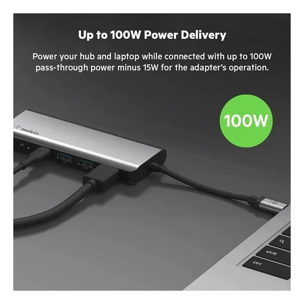 Belkin AVC009BTSGY Laptop Docking Station - Görsel 7