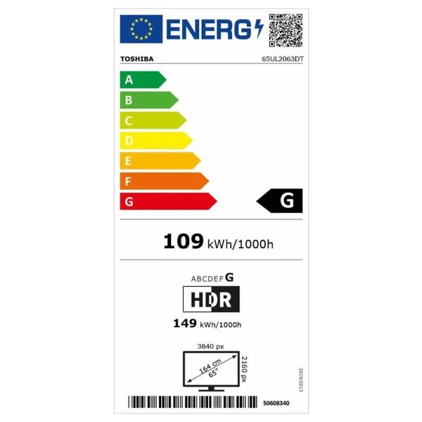 Toshiba 65UL2163DT 4K Ultra HD 65" 165 Ekran Uydu Alıcılı Smart LED TV - Görsel 2
