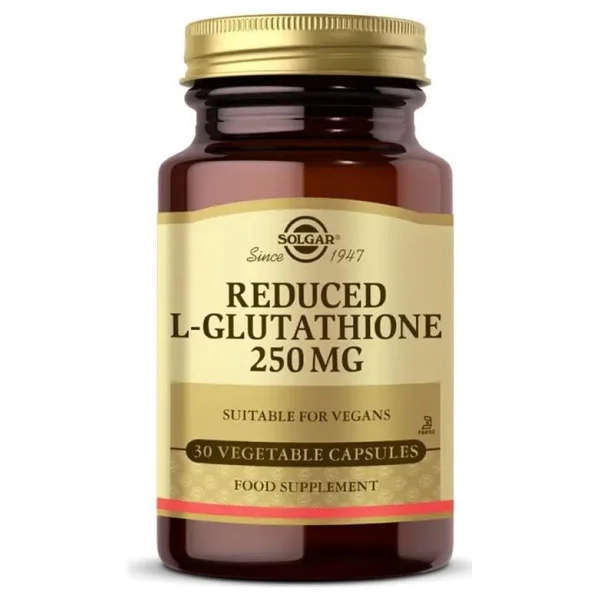 Solgar Reduced L-Glutathione 250 mg 30 Kapsül - Görsel 8