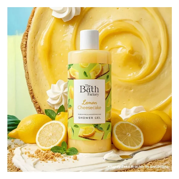 The Bath Factory Lemon Cheesecake 400 ml Duş Jeli - Görsel 4