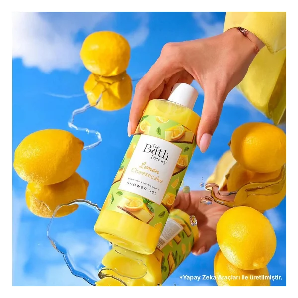 The Bath Factory Lemon Cheesecake 400 ml Duş Jeli - Görsel 5