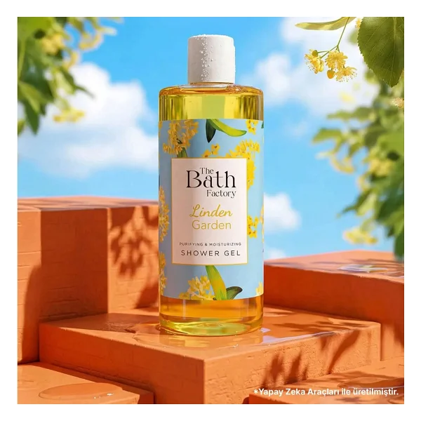 The Bath Factory Linden Garden 400 ml Duş Jeli - Görsel 3