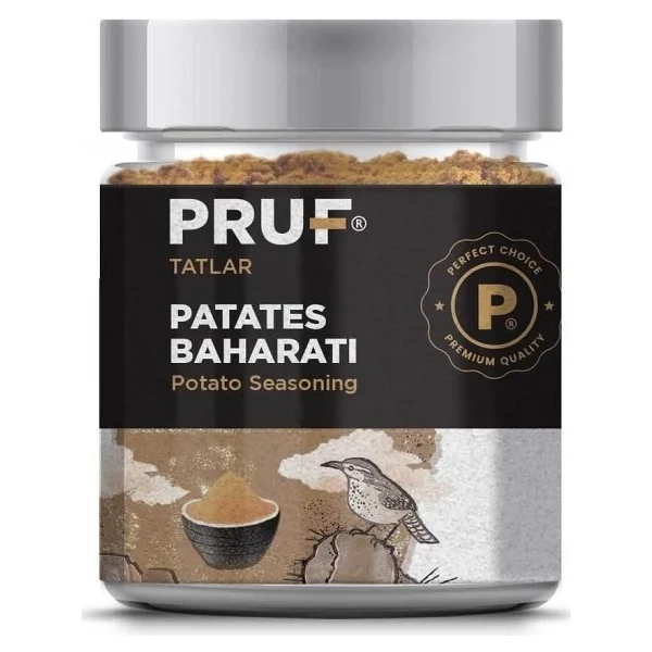 Patates Baharatı Patato Seasoning 145 Gr. Sağlıklı Cam Kavanoz - Çok Renkli - 1 lt - Görsel 3