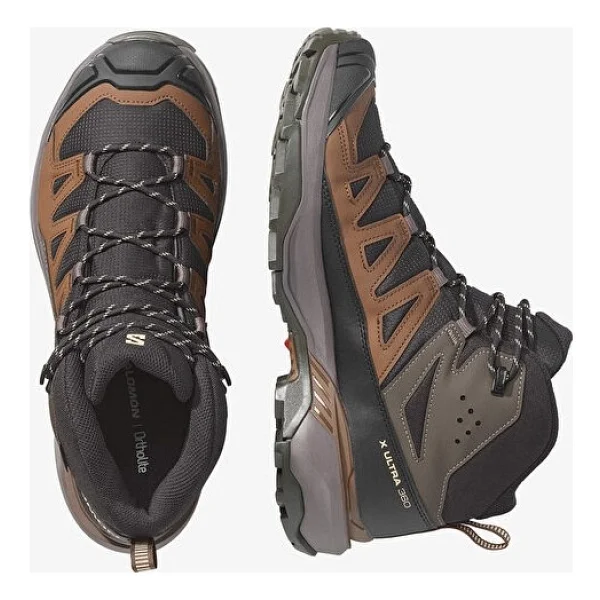 Salomon X Ultra 360 Mid Gore-Tex L45473200 Kahverengi Erkek Outdoor Bot - Görsel 5