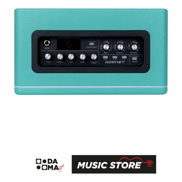 Mooer Hornet DH04 15W Yeşil Combo Gitar Amfisi - Görsel 5