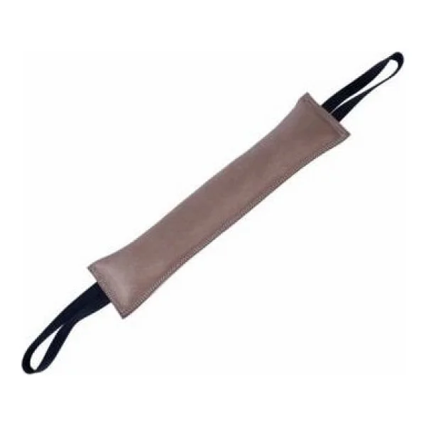 Deri Eğitim Köpek Isırma Yastığı Bej 8X45 Cm - Görsel 2