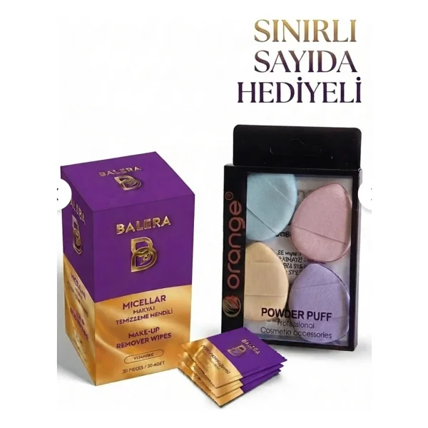 Balera Micellar 30'lu Makyaj Temizleme Mendili - Görsel 6
