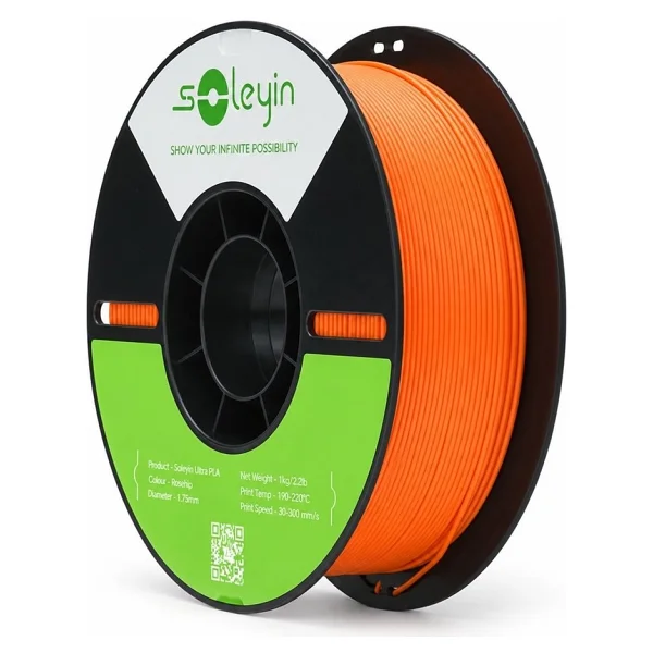 Creality Soleyin Ultra PLA 1.75 mm 1 kg Kuşburnu Filament - Görsel 2