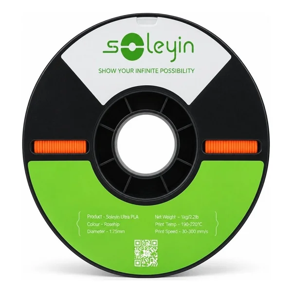 Creality Soleyin Ultra PLA 1.75 mm 1 kg Kuşburnu Filament - Görsel 4