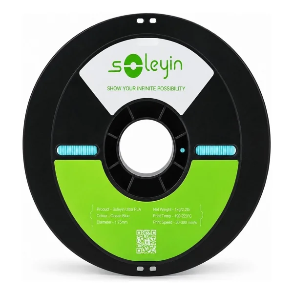Creality Soleyin Ultra PLA 1.75 mm 1 kg Okyanus Mavisi Filament - Görsel 4