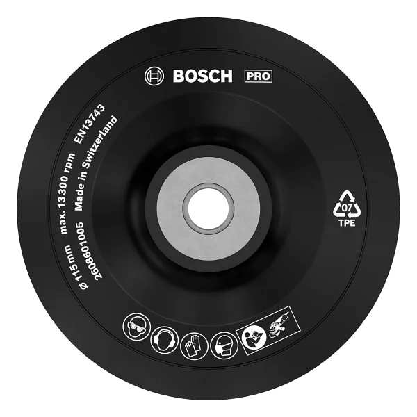 Bosch Professional Accessories Professional Zımpara diski 115 mm, 1 adet - Görsel 2