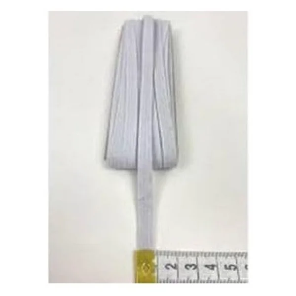 Benim Marifetlerim - Beyaz Yassı Don Lastiği 1 cm 10 Metre - Görsel 2