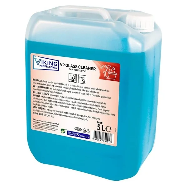 Viking Vp Glass Cleaner Cam Temizleyici 5 lt - Görsel 2