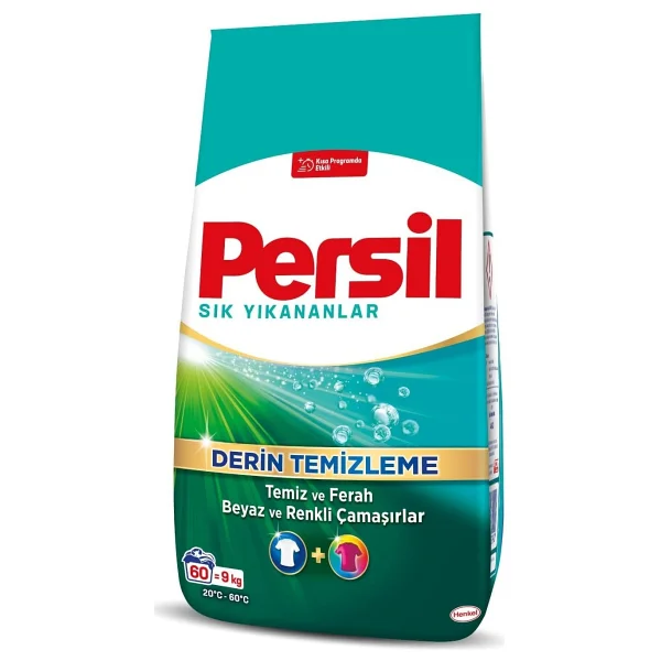 Persil Sık Yıkananlar Beyazlar ve Renkliler için 9 kg Toz Deterjan - Görsel 2