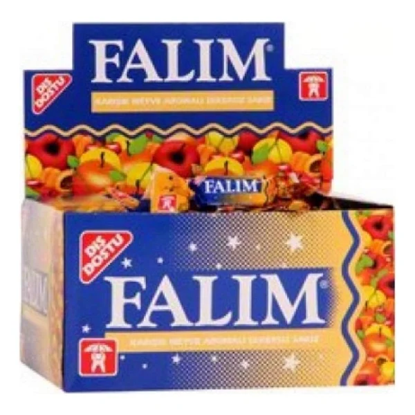 Falım 100'lü Tekli Karışık Meyve Aromalı Sakız - Görsel 2