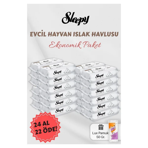 Sleepy 24 AL 22 Öde Evcil Hayvan Mendili - Görsel 2