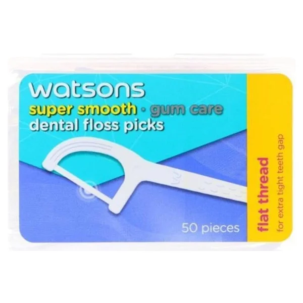 Watsons Super Smooth Düz Diş İpi Kürdani 50'li - Görsel 2