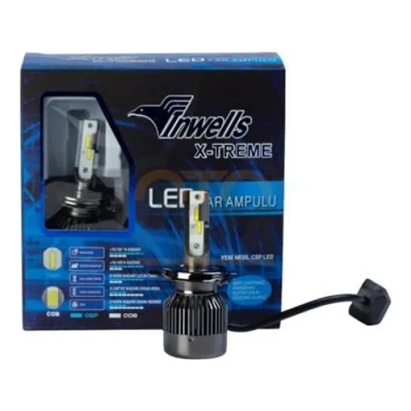 Inwells X-Treme Plus LED Xenon Zenon 9006 - Görsel 2