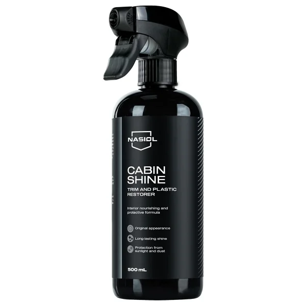 Nasiol Cabinshine Araç İçi Aksesuar Ve Plastik Parlatıcı,Onarıcı-500 Ml-Torpido Bakım ve Yenileme, Araç Plastik Koruyucu Ve Yenileyici - Görsel 2