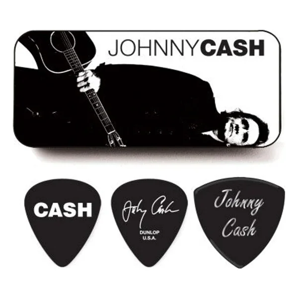 Jim Dunlop Johnny Cash Legend 6lı Pena Seti (Heavy) - Görsel 2
