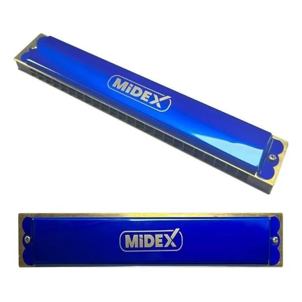 Midex HN-24BL 24 Delikli Mavi Mızıka - Görsel 2