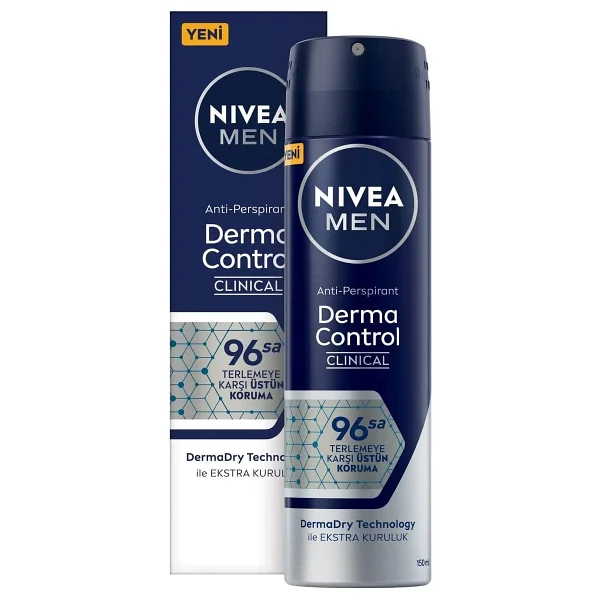 Nivea Men Derma Control Clinical 150 ml Erkek Deodorant - Görsel 2