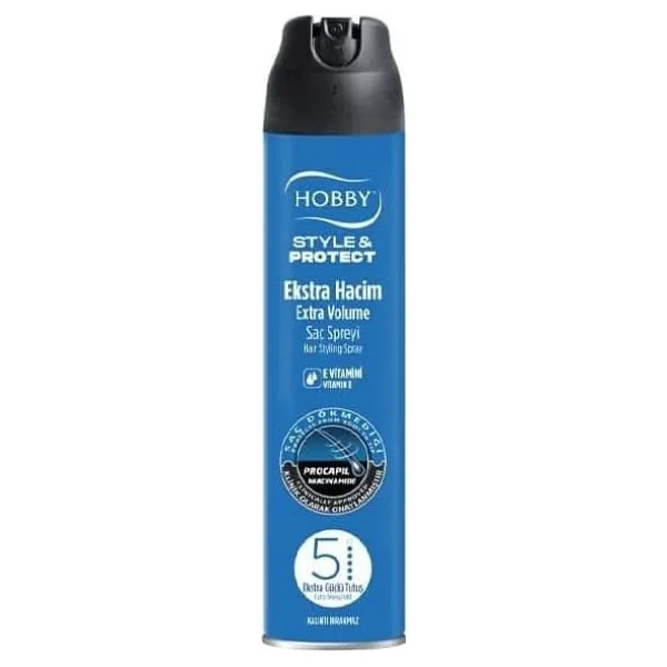 Hobby Style & Protect Ekstra Hacim 250 ml Saç Spreyi - Görsel 3