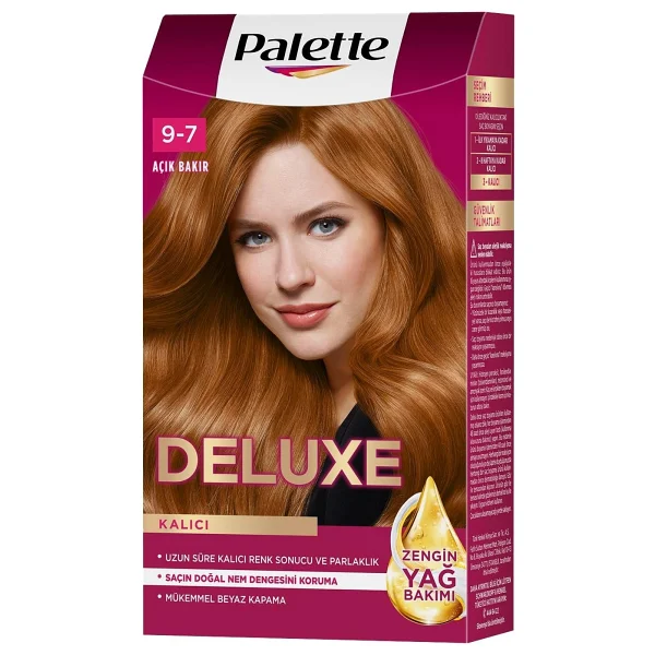 Palette Deluxe 9.7 Açık Bakır Saç Boyası - Görsel 4