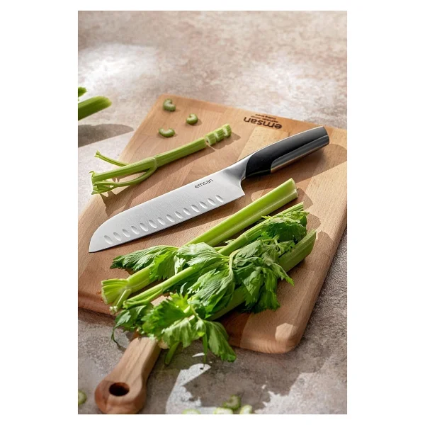 Emsan Pro Knife 2.5 mm Santoku Bıçağı - Görsel 2