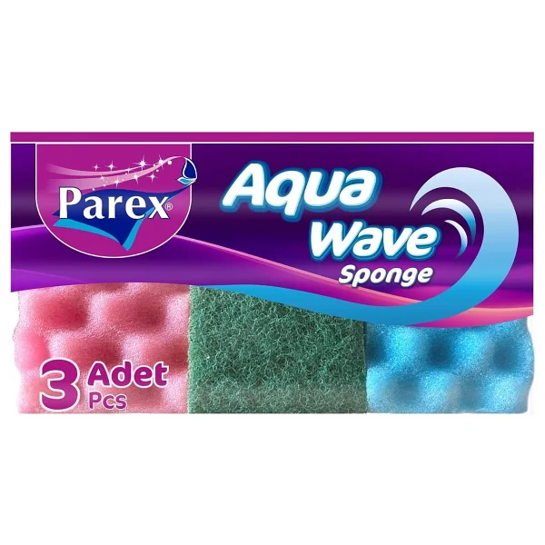 Parex Aquawave Bulaşık Süngeri 3'lü - Görsel 2