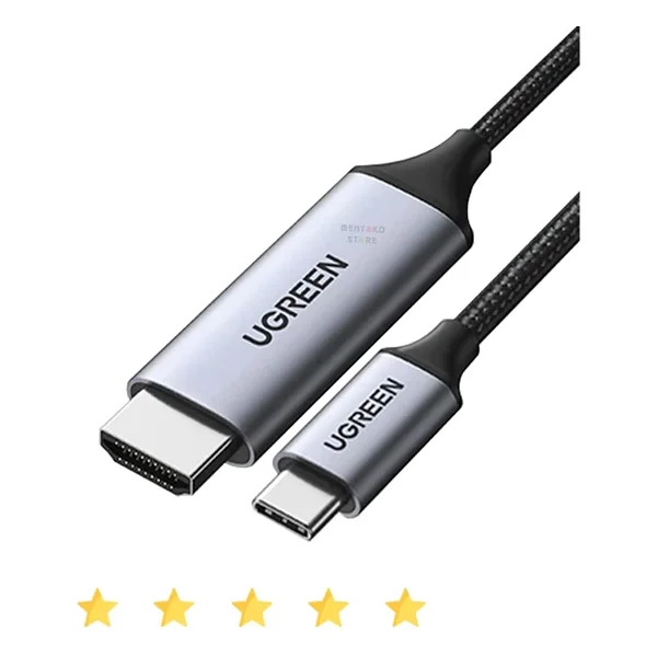 Ugreen Type-c Hdmi Dönüştürücü Kablo 1.5 m - Görsel 2