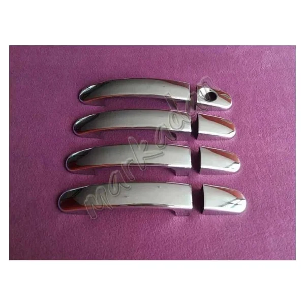 WOC Chrome Ford C-Max Krom Kapı Kolu 2003-2010 4 Kapı Paslanmaz Çelik - Görsel 5
