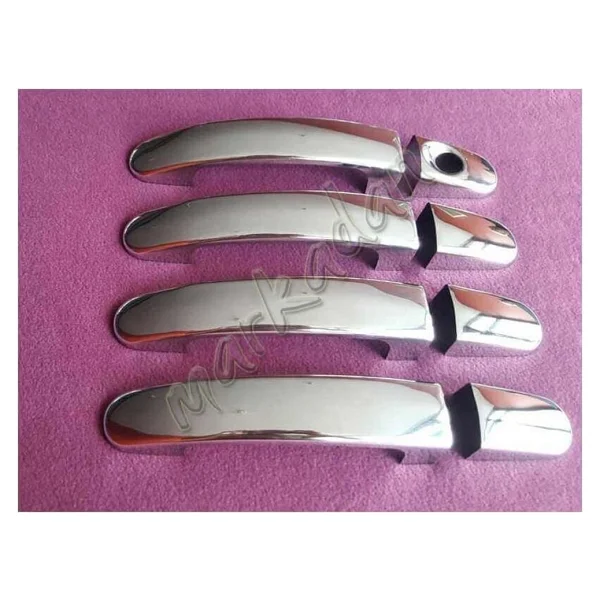 WOC Chrome Ford C-Max Krom Kapı Kolu 2003-2010 4 Kapı Paslanmaz Çelik - Görsel 3