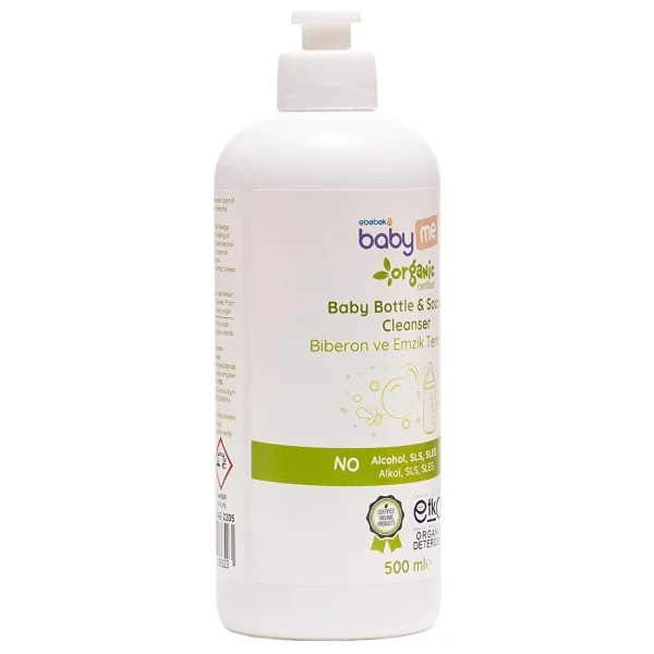 Baby&Me Organik Likit Biberon Emzik Temizleyici 500 ml - Görsel 10