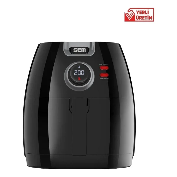 Sem Aircook SC301 5 lt Siyah Yağsız Fritöz - Görsel 9