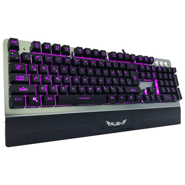 Rush RK701 Işıklı Kablolu Oyuncu Klavyesi - Görsel 6
