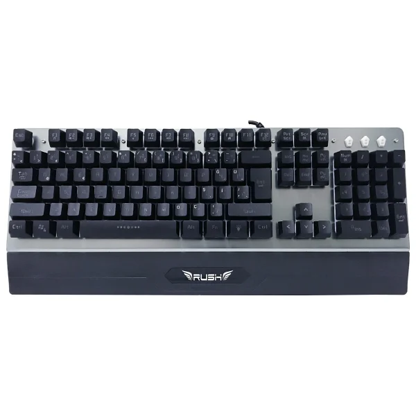Rush RK701 Işıklı Kablolu Oyuncu Klavyesi - Görsel 3