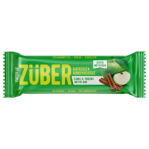 Züber Elmalı & Tarçınlı Meyveli Bar 40 gr - Görsel 2