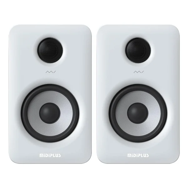 MIDIPLUS MI5 II Bluetooth White Çift 2x 35W 5'' 2-Yollu Bluetooth Aktif Stüdyo Referans & DJ Monitörü Hoparlörü - Görsel 4