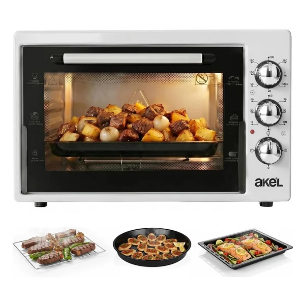 Akel AF340L 34 lt Beyaz Midi Fırın - Görsel 7