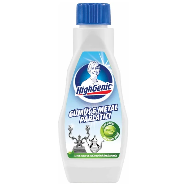 Highgenic 200 ml Gümüş Metal Parlatıcı - Görsel 6
