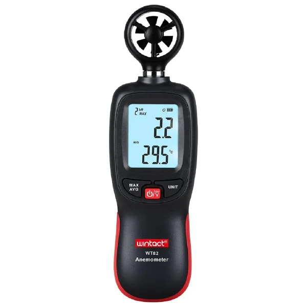 WT82 Dijital Anemometre Hava Hız Ölçer - Görsel 6