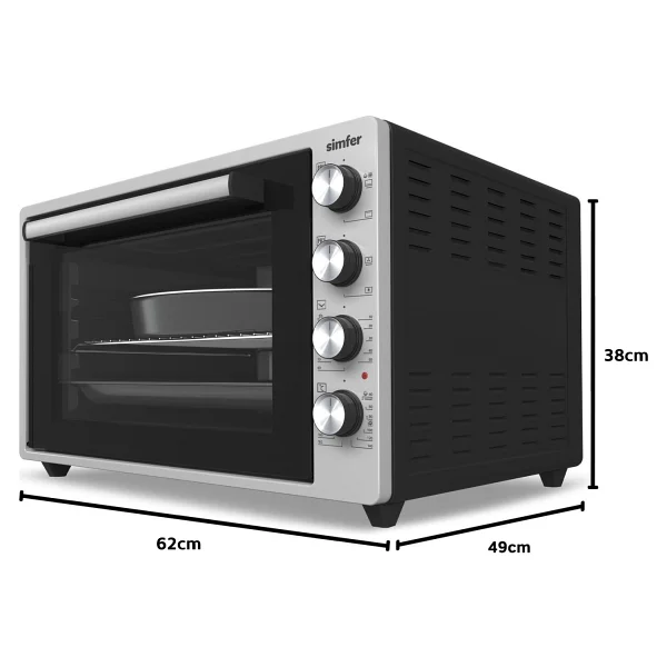 Simfer 7062 70 lt Midi Fırın - Görsel 10